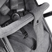 Poussette Double Hauck Atlantic Twin - Melange Grey