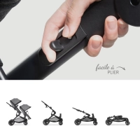 Poussette Double Hauck Atlantic Twin - Melange Grey