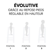 Tour d'Apprentissage Hauck Learn N Explore - White