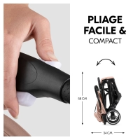 Poussette Hauck Travel N Care Plus - Hazelnut