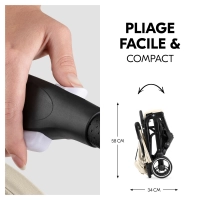 Poussette Hauck Travel N Care Plus - Vanilla