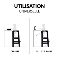 Tour d'Apprentissage Hauck Learn N Explore - Black