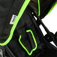 Poussette Hauck Runner - Black/Neon Yellow