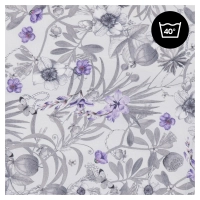 Pare soleil de poussette Pushchair Sunshade Floral Grey - Grey