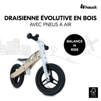 Draisienne Hauck Balance N Ride - Zebra