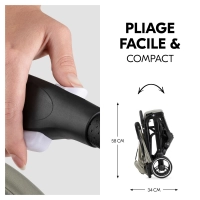 Poussette Hauck Travel N Care Plus - Olive Green