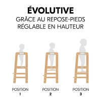 Tour d'Apprentissage Hauck Learn N Explore - Natural