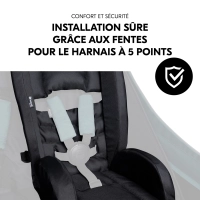 Coussin d'assise pour remorques de vélo Bike Trailer Comfort Seat Black - Black