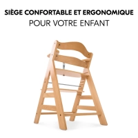 Chaise Haute Hauck Alpha+ - Natural