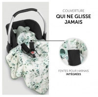 Couverture Hauck Snuggle N Dream - Leaves Mint