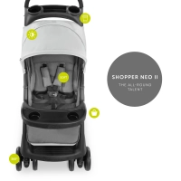 Poussette Hauck Shopper Neo II - Grey