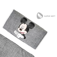 Coussin Chaise Haute Hauck Deluxe - Mickey Grey