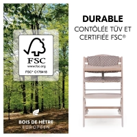 Chaise Haute Hauck Beta+ - Whitewashed