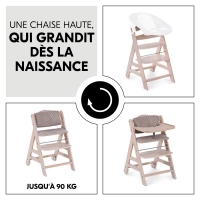 Chaise Haute Hauck Beta+ - Whitewashed