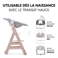 Chaise Haute Hauck Beta+ - Whitewashed