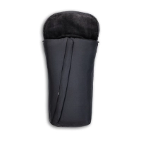Chancelière Pushchair Footmuff  Winter Black - Black