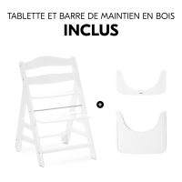 Chaise Haute Hauck Beta+ - White