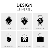 Couverture Hauck Snuggle N Dream - Mickey Mouse Anthracite