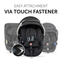 Protection ceinture de sécurité pour siège auto et poussettede siège auto Smooth Me 