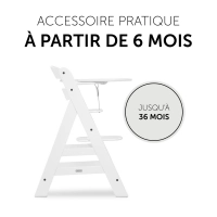 Plateau Repas Hauck Alpha Click - White