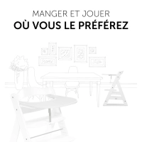 Plateau Repas Hauck Alpha Click - White