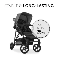Poussette Hauck Rapid 4 - Grey