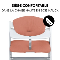 Coussin Chaise Haute Hauck Alpha+ - Cork