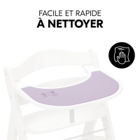 Protection Silicone Plateau Repas Hauck - Crab Lavender