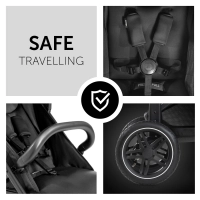 Poussette Hauck Rapid 4D Air - Black