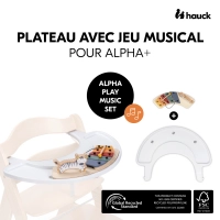 Plateau d'Activvités Hauck Alpha - Play Music Zebra