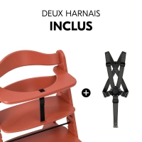 Chaise Haute Hauck Alpha+ - Cork