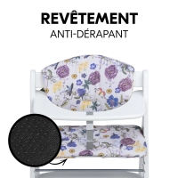 Coussin Chaise Haute Hauck Alpha+ - Beige Floral