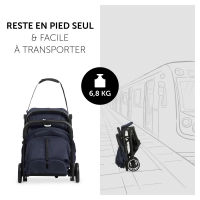 Poussette Hauck Travel N Care - Dark Navy Blue