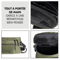 Sac-banane Pushchair Hip Bag Olive - Olive