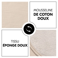 Housse de matelas à langer Changing Mat Liner Beige - Beige
