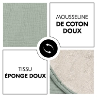 Housse de matelas à langer Changing Mat Liner Sage - Sage