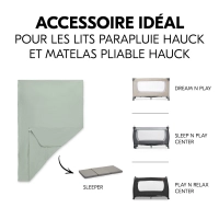 Drap Housse Lit Parapluie Hauck - Sage