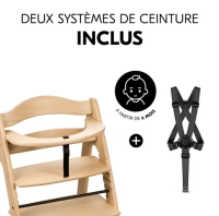 Chaise Haute Hauck Arketa - Natural