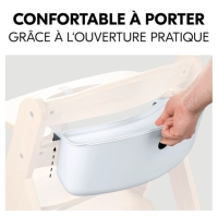 Boite de rangement pour chaise haute Highchair Box S White - White