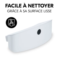 Boite de rangement pour chaise haute Highchair Box S White - White