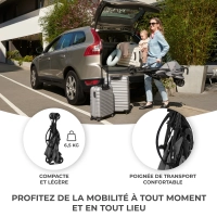 Poussette TIK - Kinderkraft - gris