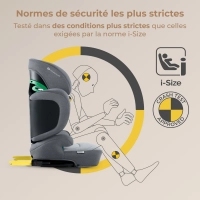 Siège Auto 100-150 cm Kinderkraft XPand 2 I-Size  - Rocket Grey