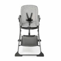 Chaise haute Kinderkraft Foldee - Grey