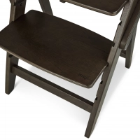 Chaise Haute Moji Yippy Trunk - Expresso + Assise Nouveau-Né - Hearts