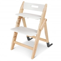 Chaise Haute Moji Yippy Tune - Cotton + Assise Nouveau-Né - Birch