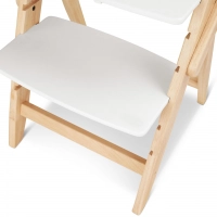 Chaise Haute Moji Yippy Tune - Cotton + Assise Nouveau-Né - Birch