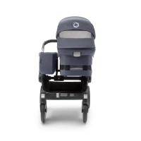 Poussette Bugaboo Donkey 5 Mono - Châssis Noir + Nacelle - Nuit noire