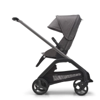 Poussette Bugaboo Dragonfly - Châssis Graphite/ Canopy Gris Chiné