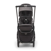 Poussette Bugaboo Dragonfly - Châssis Graphite/ Canopy Gris Chiné