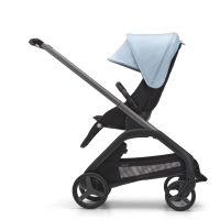 Poussette Bugaboo Dragonfly - Châssis Graphite/ Canopy Bleu Horizon